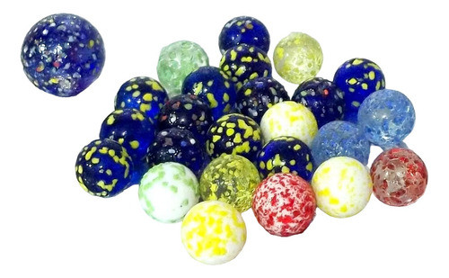 Bolsa 24 Bolitas+1 Bolón  Meteorito, Diablito Y Mas Surtidas 0