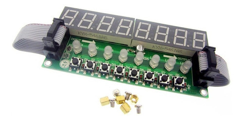 Jy-lkm1638 Display + Leds + Pulsadores Md0283 F71a 1