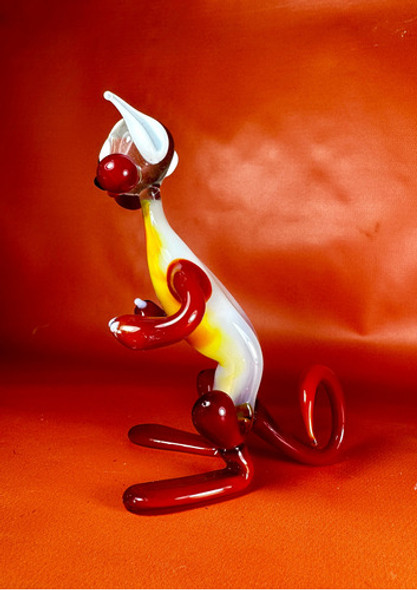 Figura | Mono Realizado En Cristal De Murano 1