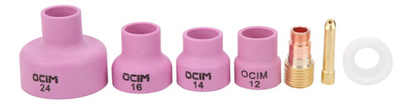 Conjunto De Copos De Soldagem De Cerâmica Alumina Torch Gas 0