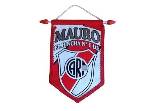 River Banderín Con Nombre Mauro No Hay Otros 0