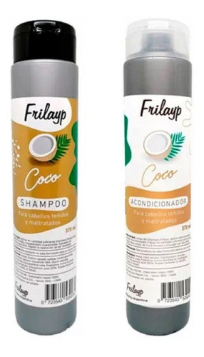 Shampoo 370cc + Acondicionador 370cc - Coco Frilayp Secos 0