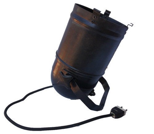 Tacho Par 56 Largo Black Sin Lámpara 0