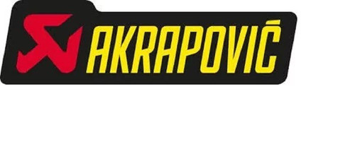 Adesivo Akrapovic 12 Centímetros P-hst6al Original 0