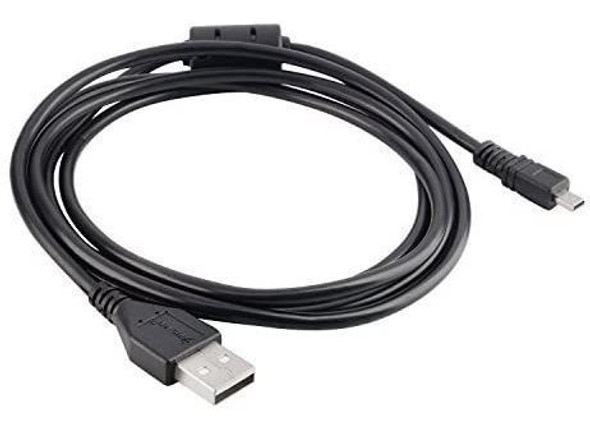 Cable Usb Para Camara Olympus Fe-46, Negro/8 Pines 1