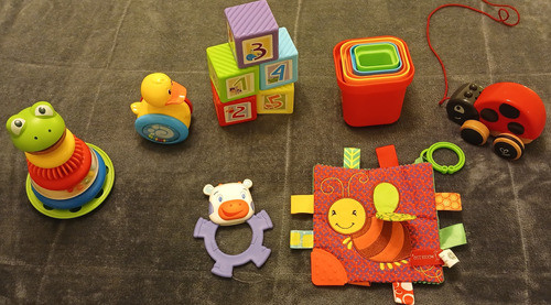 Set De 7 Juguetes Para Bebés Marca Hape Y Otras 0