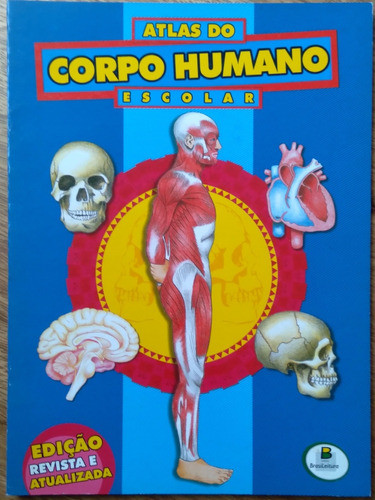 Revista Atlas Do Corpo Humano Escolar Edição Atualizada. 0