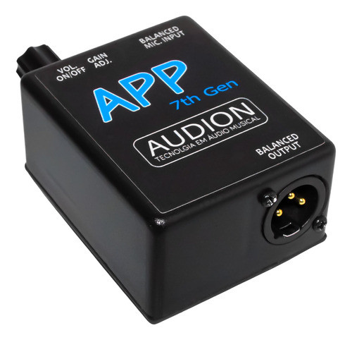 Adaptador Phantom Power  C/controle De Volume  Xlr (canon) 0