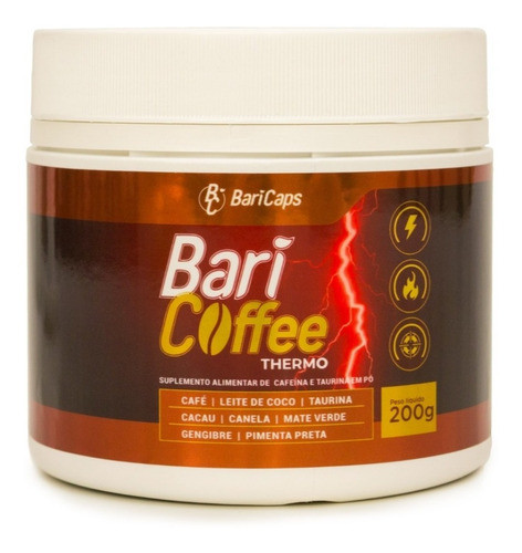Bari Coffee Suplemento Alimentar Em Pó Solúvel/thermo 0