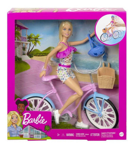 Barbie Paseo En Bicicleta - Mosca 1