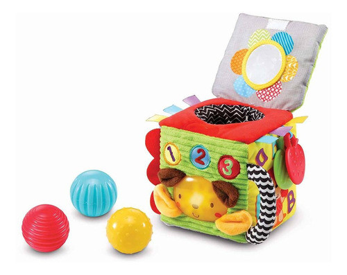 Minicubo Texturas Vtech 528222 Didáctico Universo Binario 1