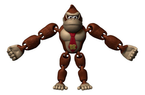 Muñecos Super Mario Donkey Kong Articuldo 20cm De Alto 0