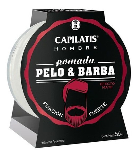 Pomada Capilatis  Pelo Y Barba X 55g - X 3 Unidades 1