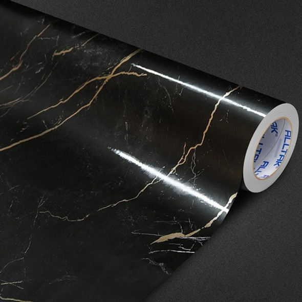 Adesivo Mármore Marquina Balcão Cozinha Banheiro 2,50m 0