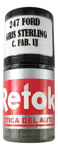 Pintura Retok Ford Gris Sterling/zinc  Uj    //    9qrewha 0