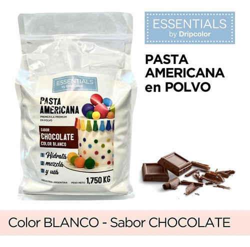 Premezcla Pasta Americana Para Cubrir Tortas Sabor Chocolate 0