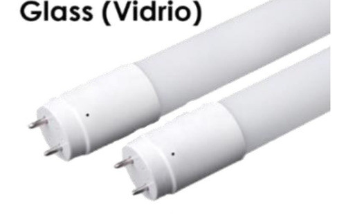 10 Tubo De Luz Led T8 Vidrio Blanco 60cm10w220v Frio Tub_005 1