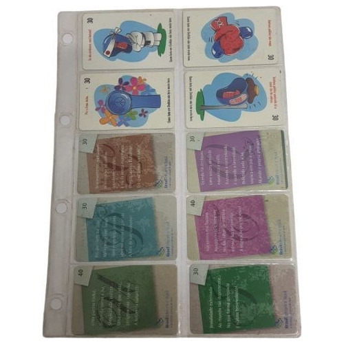 Cartão Telefônico Poemas + Outros 0