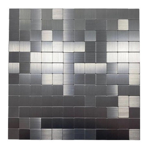 Pastilha Prata Jatobá Autoadesivo 30 Cm X 30 Cm 0