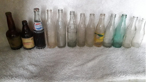 Antiguas Botellas De Refresco De Vidrio, Desde $350, Leer 0