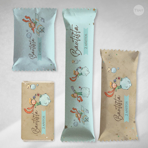 Kit Imprimible El Principito Candy Bar Tukit 1