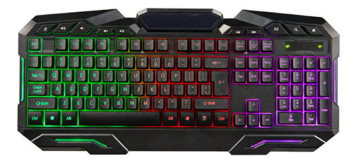 Teclado coolmax Gamer Kb211  Español Retroiluminado 0