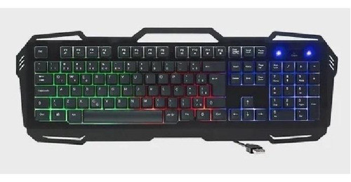 Teclado coolmax Gamer Kb211  Español Retroiluminado 0
