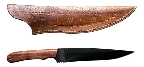 Kit Faca Survival 12'' 1070 Fosfatizada Com Bainha Cod321 1