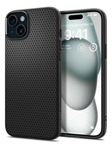Funda Celular Compatible iPhone 15 Color Negro Mate 0