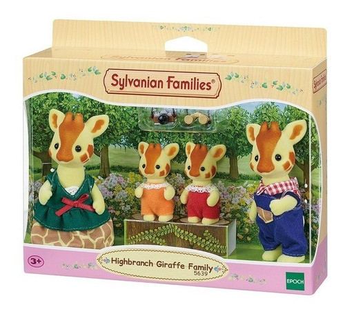 Sylvanian Familia De Jirafas 4 Figuras 05639sy 0
