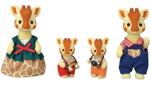 Sylvanian Familia De Jirafas 4 Figuras 05639sy 1