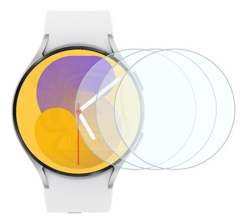 Kit 3x Película Protetora De Vidro Para Galaxy Watch 5 40mm 1