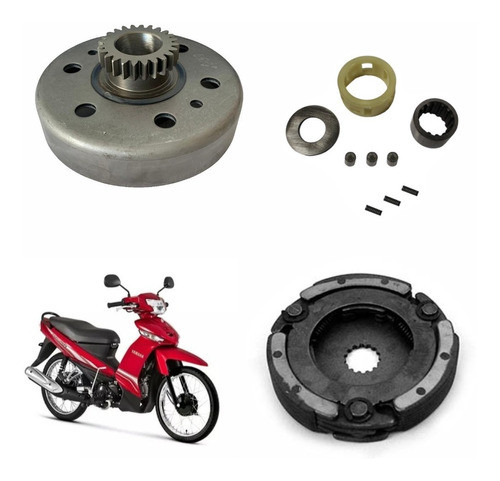 Embreagem Externa +preso Primário +reparo Crypton 115 10 -11 0