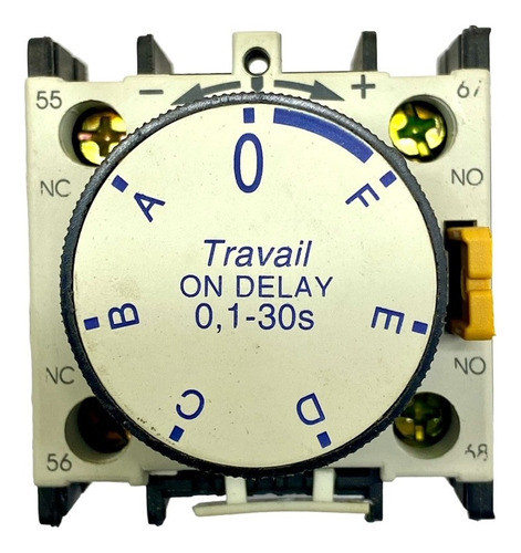 Temporizador Neumatico Sica P/contactor 0,1-30s 0
