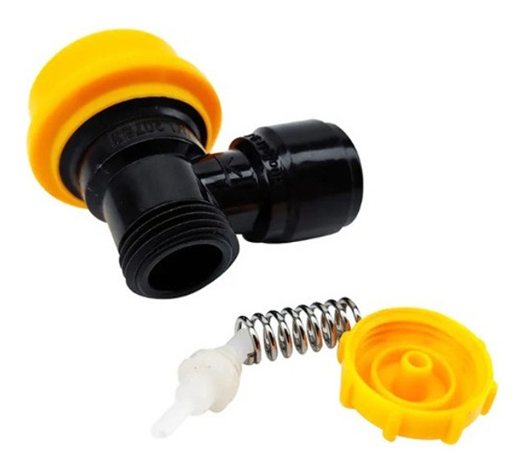 Conector Ball Lock Engate Rápido Líquido Tubo 3/8 Duotight 1