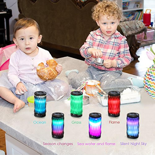 Altavoz Bluetooth Led, Altavoz Inalámbrico Con Cambio De Luz 1
