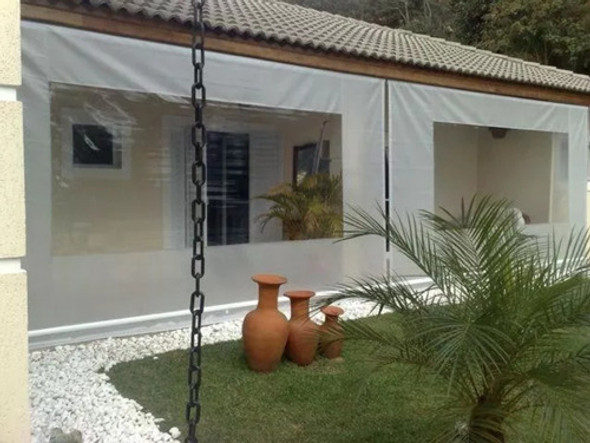 Toldo Cortina P/ Fechamento 2,m Largura X 2,30 Altura - So3m 1 Toldo Cortina P/ Fechamento 2,m Largura X 2,30 Altura - So3m 1