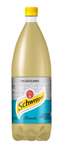 Gaseosa Schweppes Pomelo Sin Azucar 1,5 Lts X4 Oferta 1