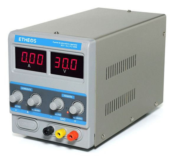 Fuente De Laboratorio Regulable De 30v 5a Digital Etheos 1