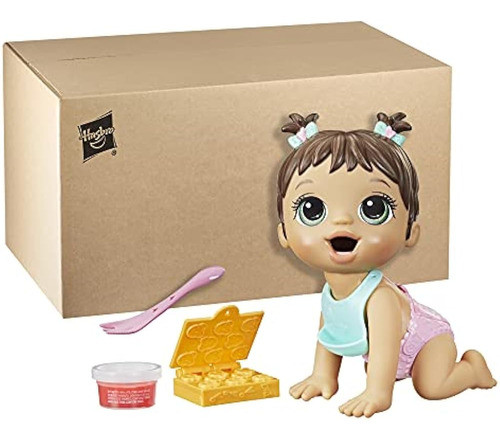 Baby Alive Lil Snacks Doll, Eats And Poops, Baby Doll De 8 P 1