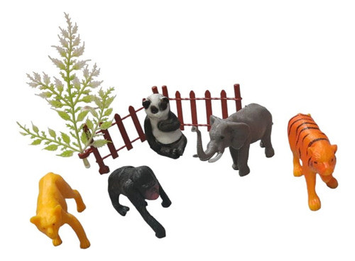 Set Animalitos Salvaje Muñecos + Accesorios 1
