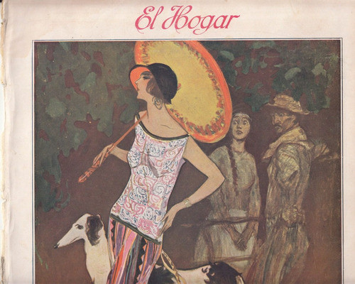 1924  Moda Años Locos Ilustracion Art Deco Jose Contreras 1