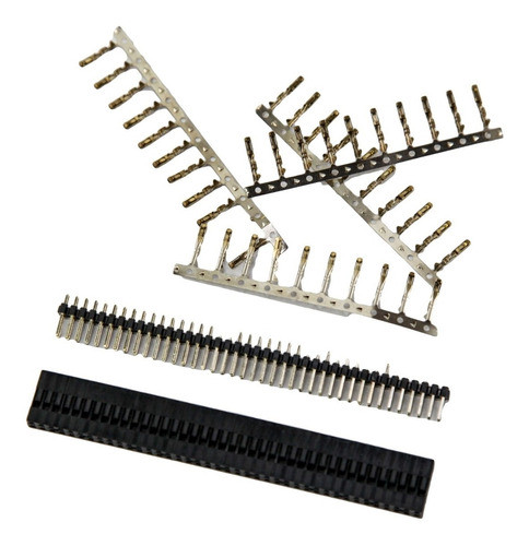 Kit Tira Hembra Doble + Macho +80 Pines Sueltos Arduino Htec 1