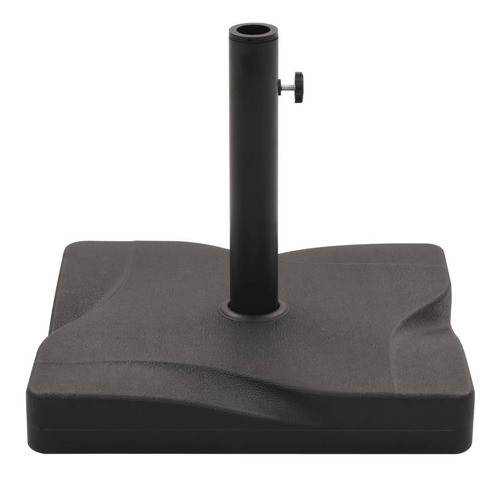 Pie Base Para Sombrilla Acero 44 Cm Negro 1