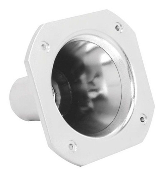 Kit 6 Corneta Lc02 Plástico Metalizada Redonda Curta 14.25 1