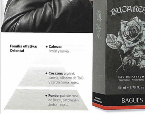 Perfume Bagues Bucarest 75ml 1