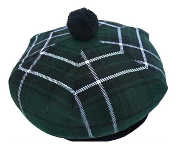 Kilt Escocés Tam O Shanter Gorro Tammy Lana Acrílica Talla 0