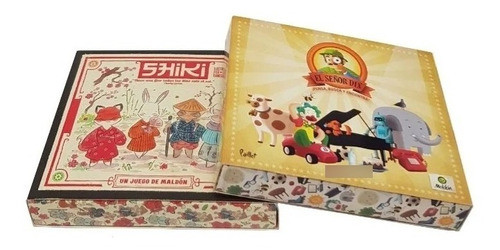 Combo Juegos De Mesa El Señor Dix + Shiki Maldon Lloretoys 0