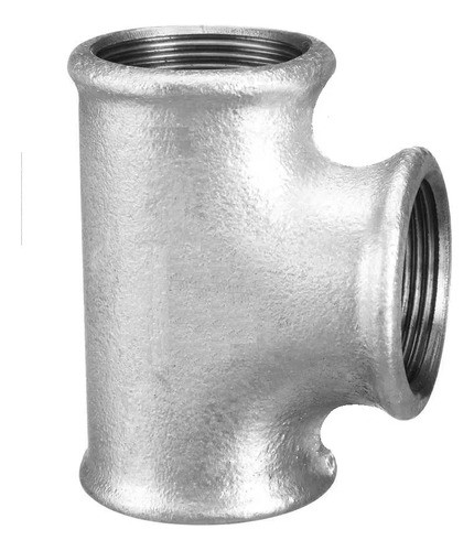 Tee 90° Galvanizado 2.1/2'' Polegada Bsp Femea 0