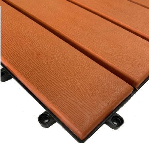 Piso Deck Plástico 30x30 Box Banheiro Sacada Áreas Kit 10 Un 1